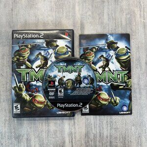 TMNT Teenage Mutant Ninja Turtles (Sony Playstation 2, PS2) Complete Black Label